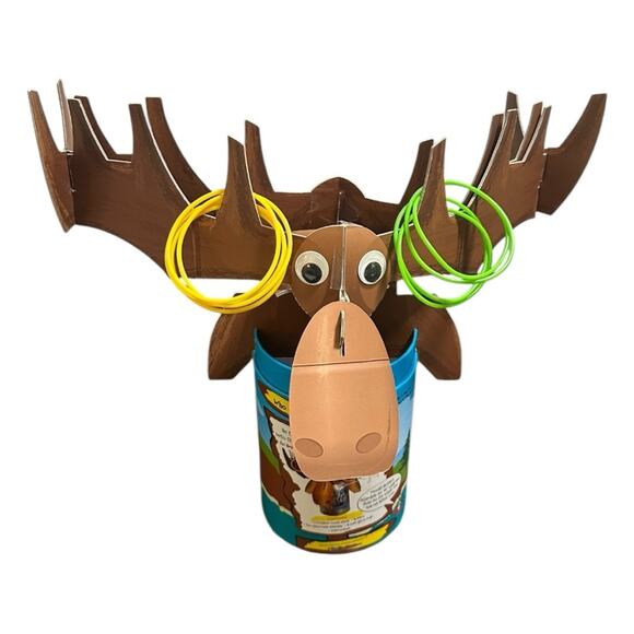 Front Porch Classics Who Goosed the Moose? Ring Toss Game - Picture 5 of 6